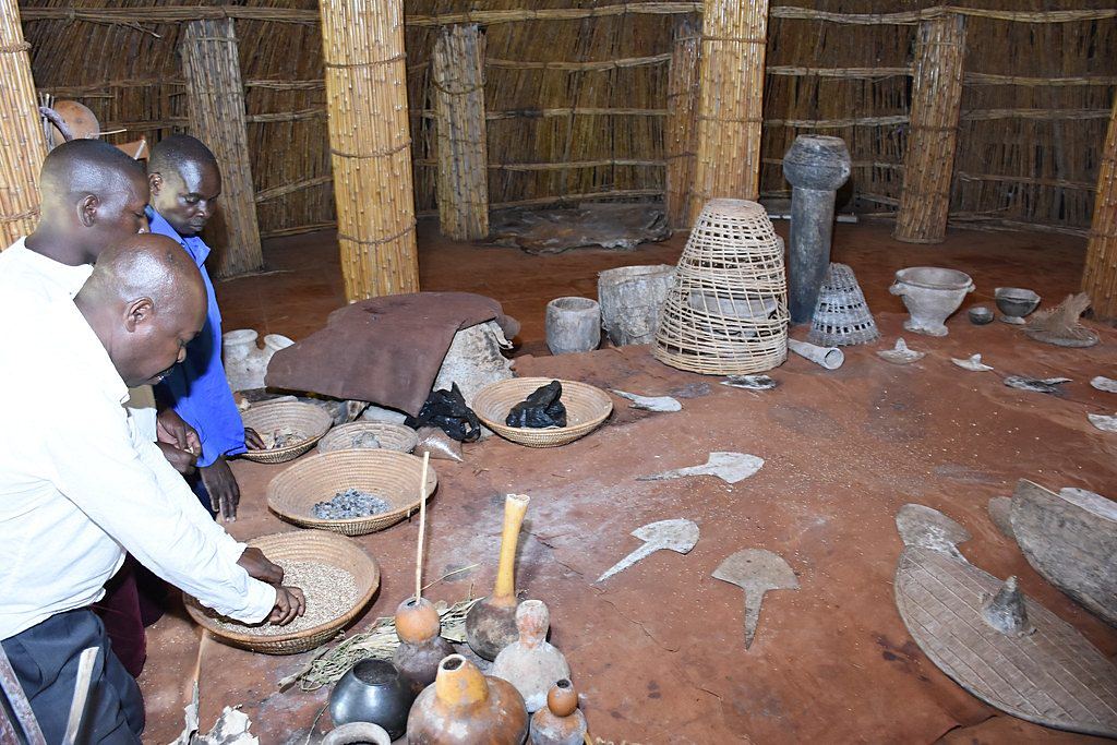 Inside the Mparo Royal Tombs, Hoima